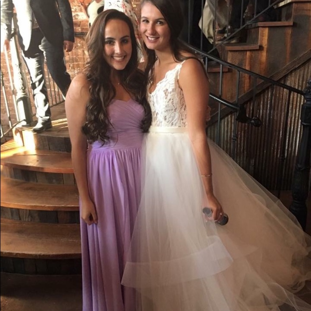 Lavender gown